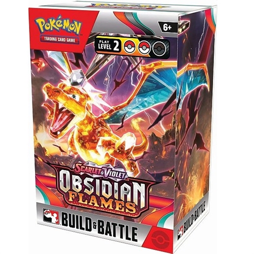 Pokemon Scarlet & Violet 3 -Obsidian Flames - Build & Battle kit (Prerelease Box) - Pokemon kort